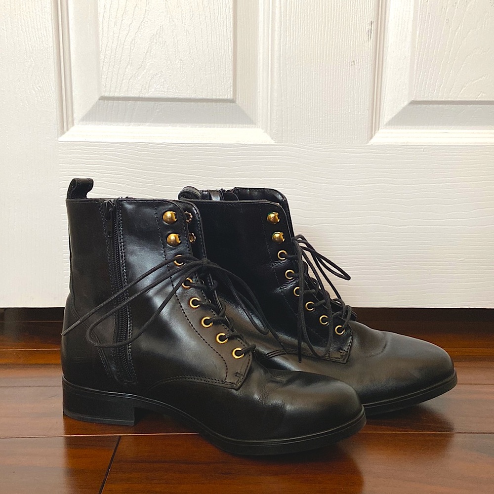 ALDO Black Combat Boots
